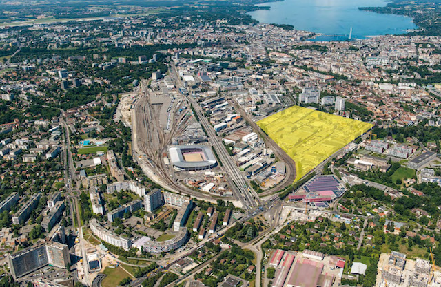 Quartier de la Praille à Genève